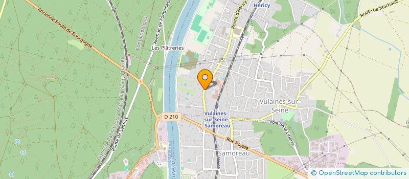 localisation de l'entreprise IES  VULAINES-SUR-SEINE