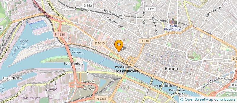 localisation de l'entreprise IES BUSINESS IMMO à ROUEN