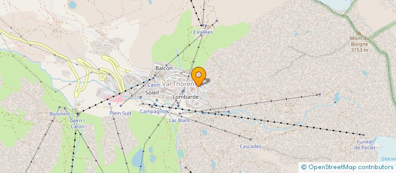 localisation de l'entreprise IES INCENDIE ELECTRICITE SECURITE  LES BELLEVILLE