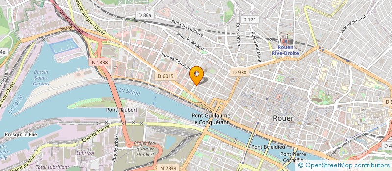 localisation de l'entreprise IES NORMANDIE à ROUEN