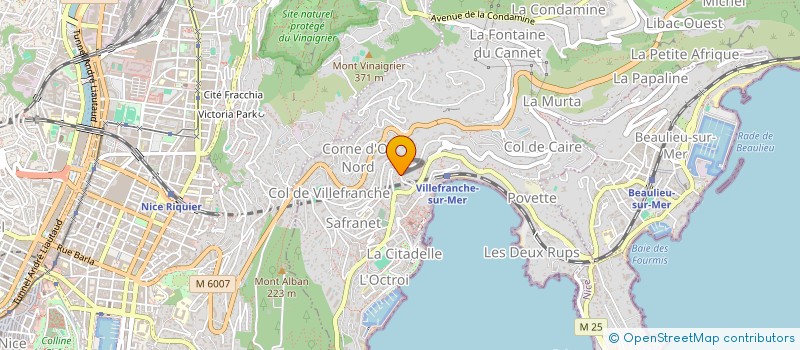 localisation de l'entreprise IESOLO V.RODICA à VILLEFRANCHE-SUR-MER