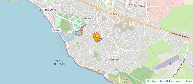 localisation de l'entreprise IEV IMMOBILIER D'ENTREPRISE VENDEE à LES SABLES D'OLONNE
