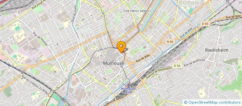 localisation de l'entreprise IF... à MULHOUSE