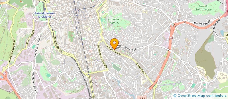 localisation de l'entreprise IF  SAINT-ETIENNE