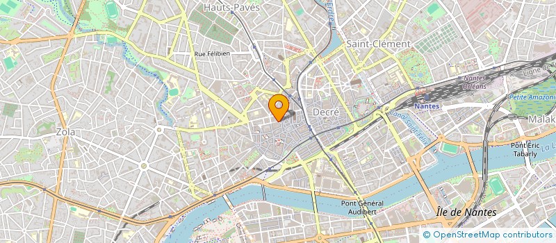 localisation de l'entreprise IF 6 à NANTES