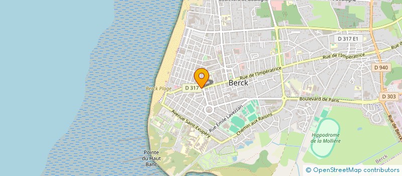 localisation de l'entreprise IF BERCK à BERCK