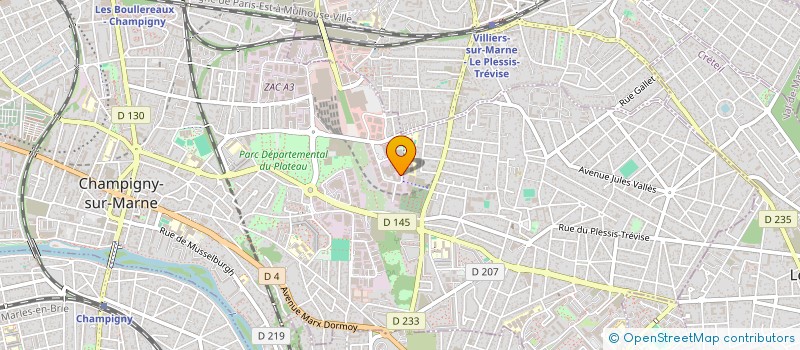 localisation de l'entreprise IF CAPITAL à CHAMPIGNY-SUR-MARNE