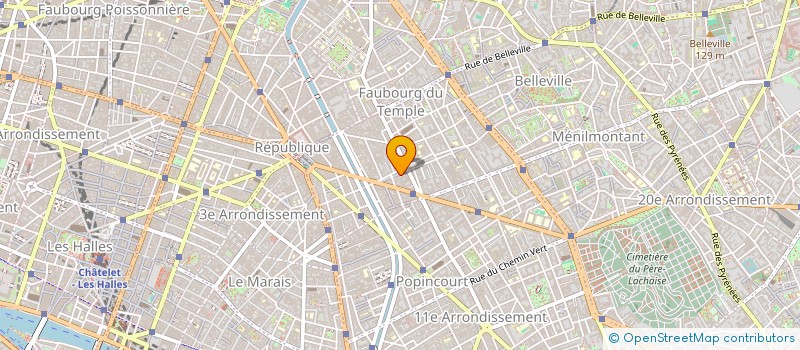 localisation de l'entreprise IF COME  PARIS