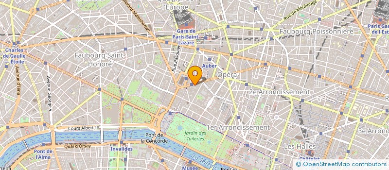 localisation de l'entreprise IF COMMUNICATION à PARIS