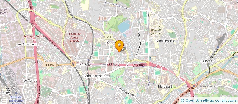 localisation de l'entreprise IF HABITAT  MARSEILLE