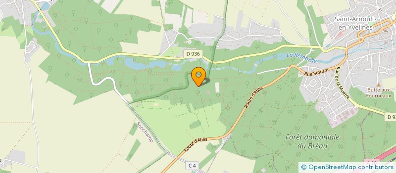 localisation de l'entreprise IF LM  SAINT-ARNOULT-EN-YVELINES