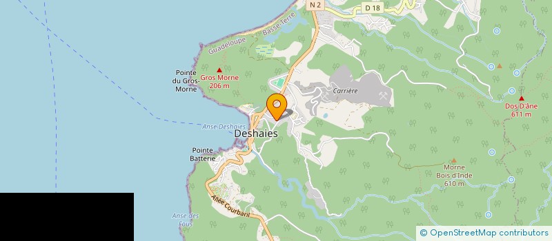 localisation de l'entreprise IF RENOVE à DESHAIES