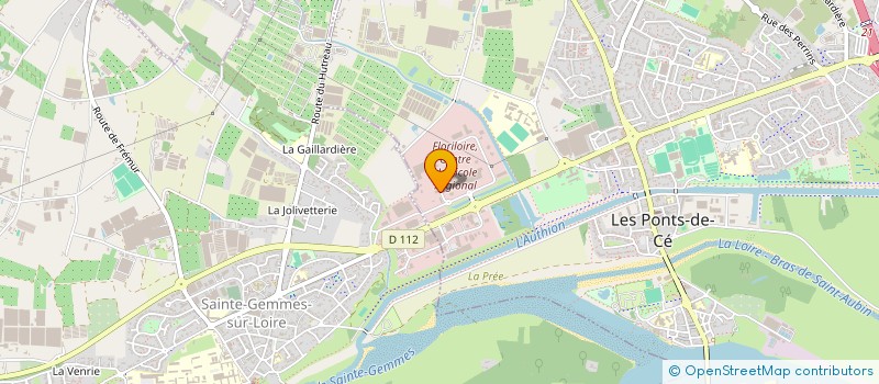 localisation de l'entreprise IF TECH CONSULTANT  LES PONTS-DE-CE