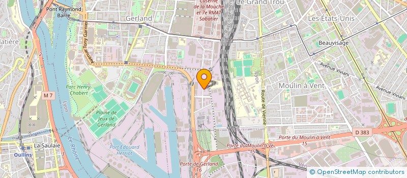 localisation de l'entreprise IFA  LYON