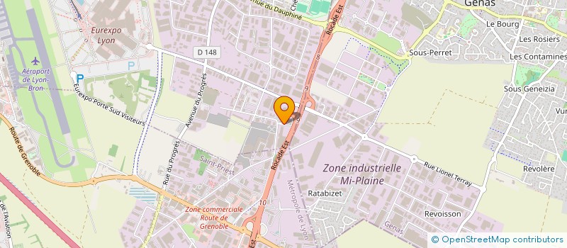 localisation de l'entreprise IFA INVEST  CHASSIEU