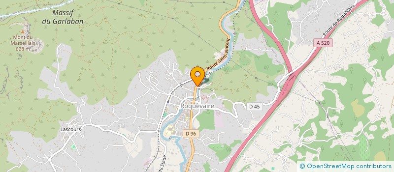 localisation de l'entreprise IFAC à ROQUEVAIRE