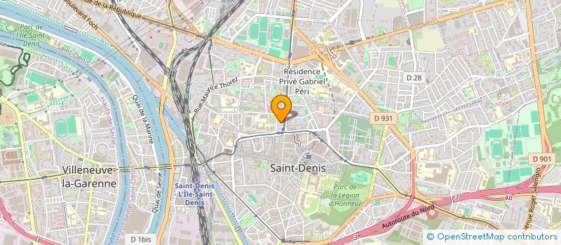 localisation de l'entreprise IFAC PARTNERS  SAINT-DENIS