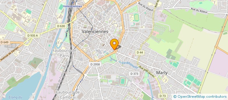 localisation de l'entreprise IFADEI à VALENCIENNES