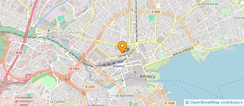 localisation de l'entreprise IFADEP à ANNECY