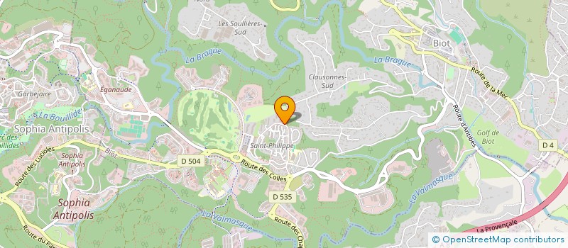 localisation de l'entreprise IFAJAM  MONTAUROUX