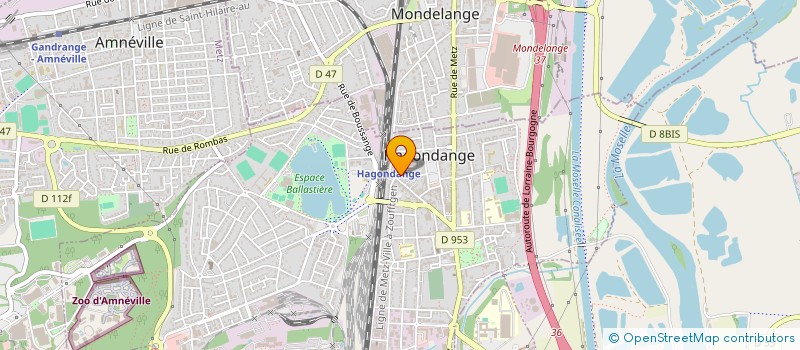 localisation de l'entreprise IFAM  HAGONDANGE