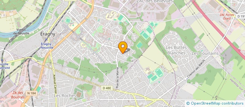 localisation de l'entreprise IFARNI  ERAGNY