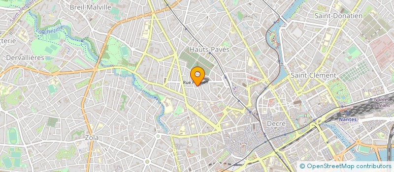 localisation de l'entreprise IFATY à NANTES