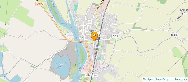 localisation de l'entreprise IFBB  SEURRE