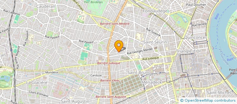 localisation de l'entreprise IFBR CONSULTING  BORDEAUX