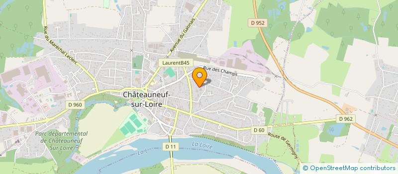 localisation de l'entreprise IFC à CHATEAUNEUF-SUR-LOIRE