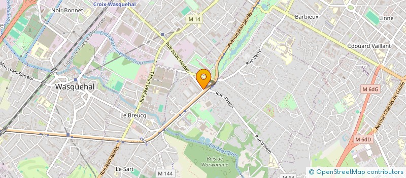 localisation de l'entreprise IFC GESTION à CROIX