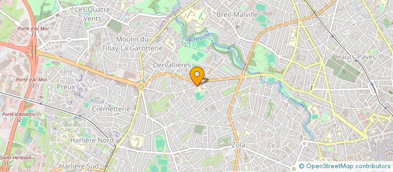 localisation de l'entreprise IFC VISION à NANTES