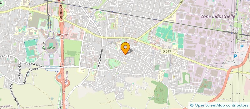 localisation de l'entreprise IFCA  MEYZIEU