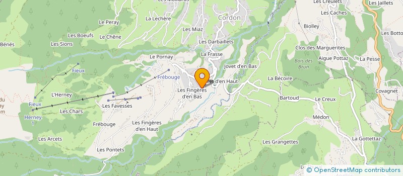 localisation de l'entreprise IFCAM  CORDON