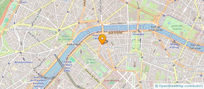 localisation de l'entreprise IFCEI CONSEIL  PARIS