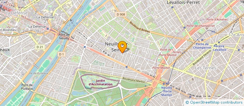 localisation de l'entreprise IFCEM  NEUILLY-SUR-SEINE
