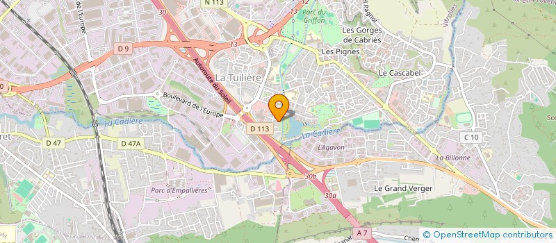 localisation de l'entreprise IFCI à VELAUX