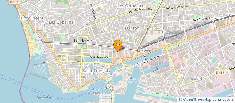 localisation de l'entreprise IFCM à LE HAVRE