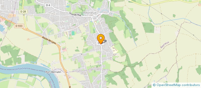 localisation de l'entreprise IFCOPS INSTITUT DE FORMATION CONTINUE POUR OSTEOPATHES ET PROFESSIONNELS DE SANTE à REYRIEUX