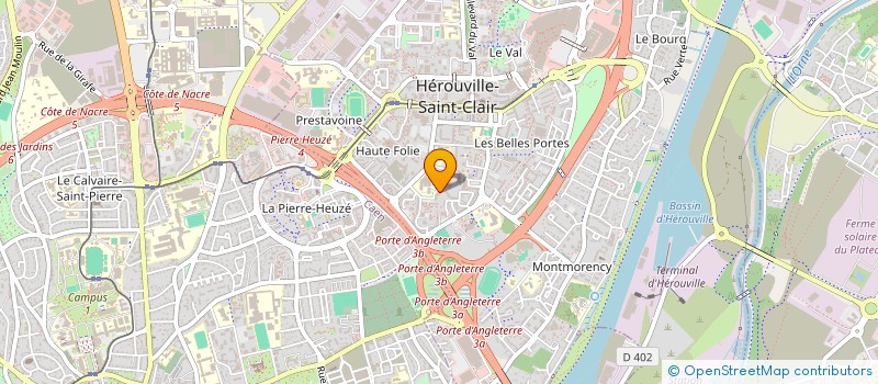 localisation de l'entreprise IFCV DELEGATION DU CALVADOS à HEROUVILLE SAINT CLAIR