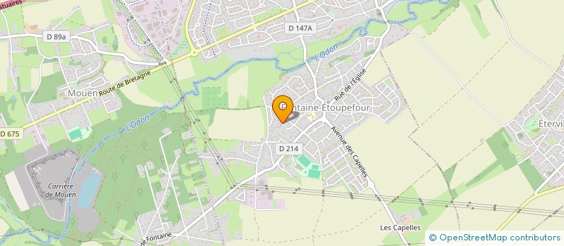 localisation de l'entreprise IFD  FONTAINE-ETOUPEFOUR