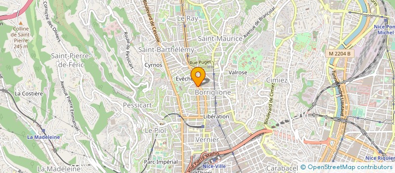 localisation de l'entreprise IFE INITIATIVFORMATION EMPLOI à NICE