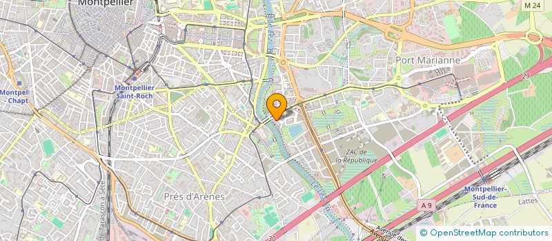localisation de l'entreprise IFEKIP à MONTPELLIER