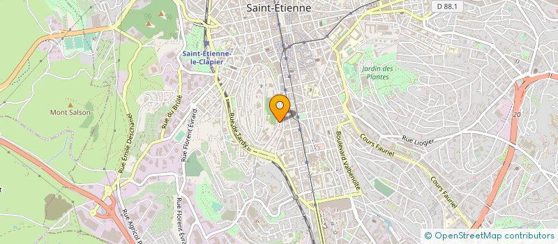 localisation de l'entreprise IFF à SAINT-ETIENNE