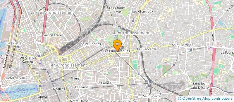localisation de l'entreprise IFF INVESTISSEMENTS  MARSEILLE