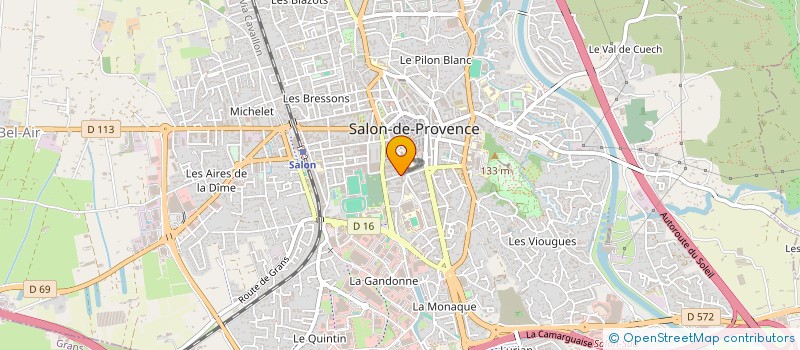 localisation de l'entreprise IFF SALON  SALON-DE-PROVENCE