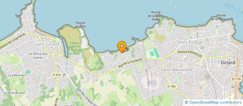 localisation de l'entreprise IFFASES  SAINT-LUNAIRE