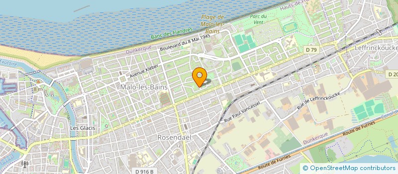 localisation de l'entreprise IFFIMMO à DUNKERQUE