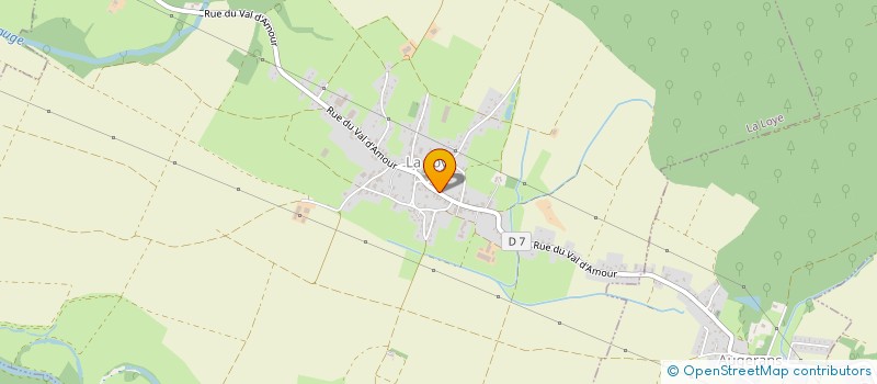 localisation de l'entreprise IFG-87  LA LOYE