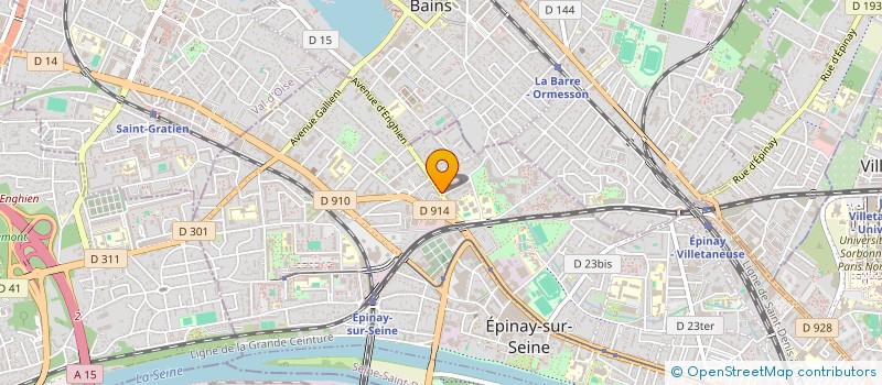 localisation de l'entreprise IFG à EPINAY-SUR-SEINE